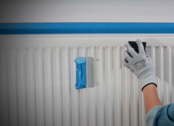 Before you start radiator painting